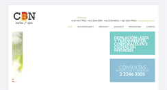 Desktop Screenshot of cbnspa.cl